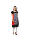 Red Grey And Black Colour VT Printed Casual Wear Heavy Rayon Kurtis VT215